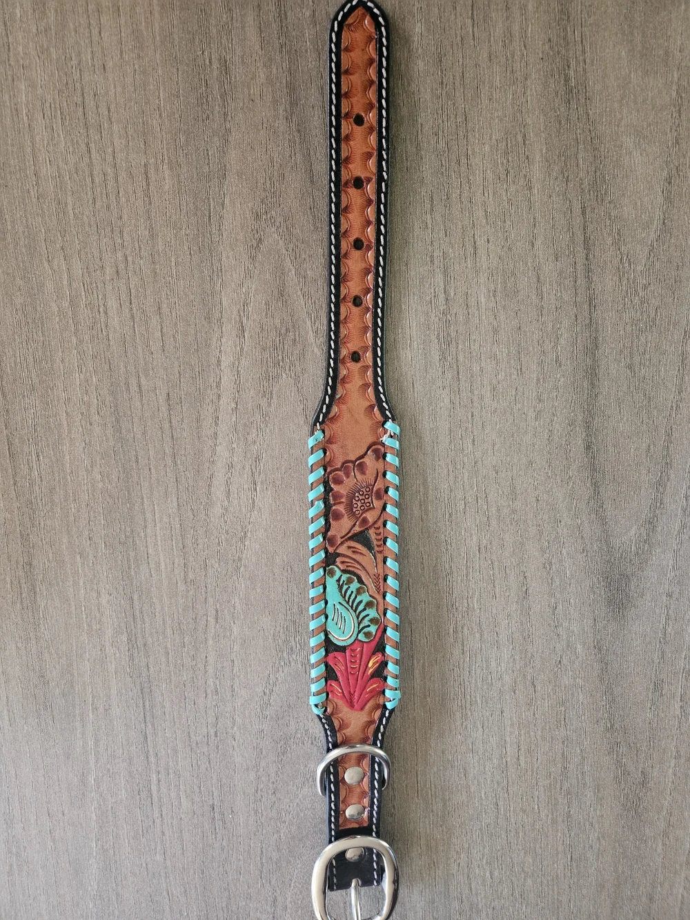 Hand-Tooled Leather 16